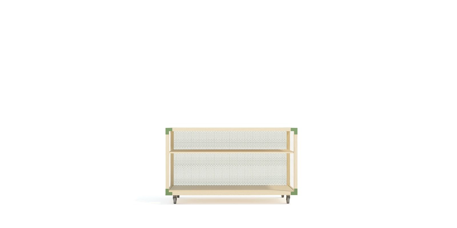RACK GALINHEIRO - 1620X950X550 - - - CONECTOR + TELA ARGILA MICROTEXTURIZADA DIMEC 17 - - - MADEIRA MACICA - - TAUARI