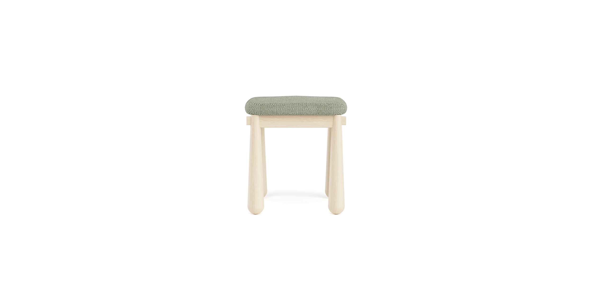 BANQUINHO TACO - - - - - - TECIDO ECOSIMPLE - ECOSIMPLE-1391-6.935.09010 ATLANTA - CRU LINHO/VERDE MUSGO